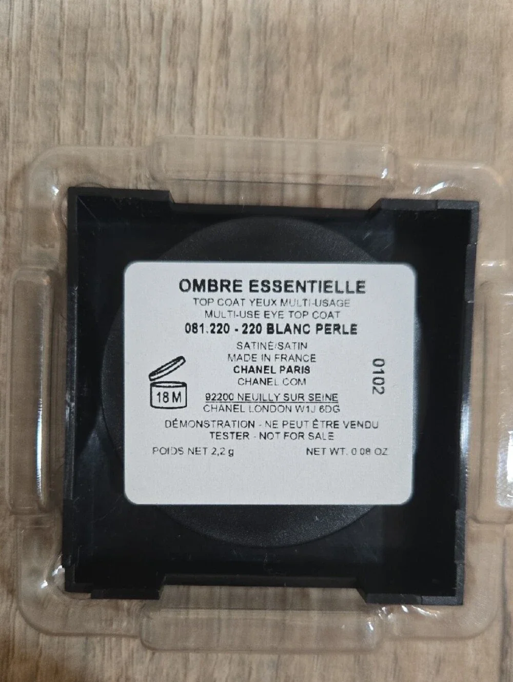 New CHANEL Eyeshadow — Luminous Blanc Perle!!